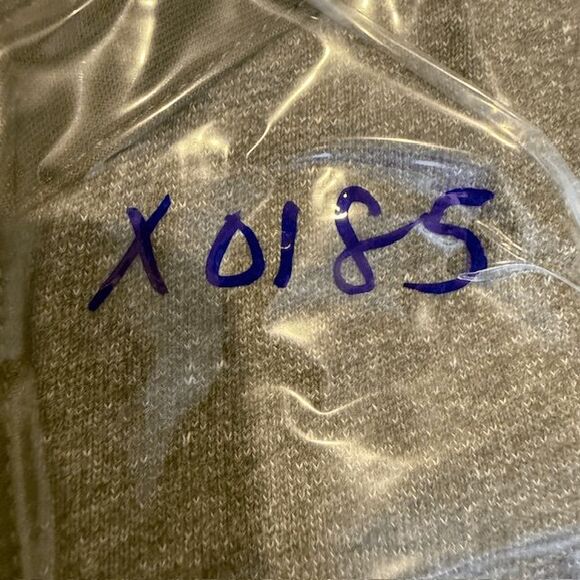 Marc by Marc Jacobs Ash Brown Henley Elbow Patches Raw Hem 3/4 Sleeve Small - Picture 10 of 10